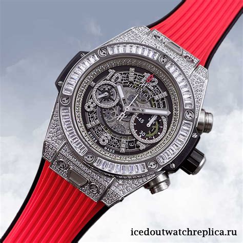 iced out hublot fake|iced out watches for sale.